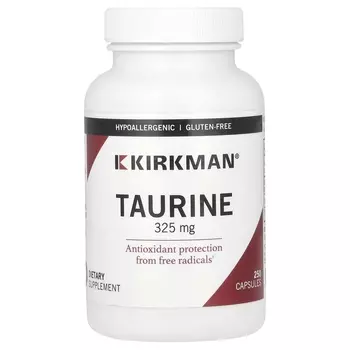 Добавка Kirkman Labs Taurine 325 мг