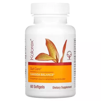 Добавка Kolorex Gut Care Candida Balance, 60 мягких таблеток