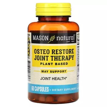 Пищевая добавка Mason Natural Osteo Restore Joint Therapy, 60 капсул