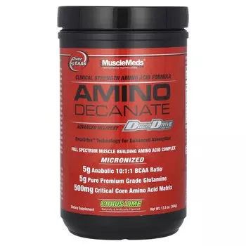 Добавка MuscleMeds Amino Decanate цитрусовый лайм, 384 г