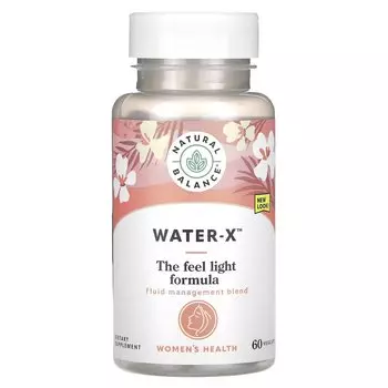 Добавка Natural Balance Water-X женское здоровье, 60 растительных капсул