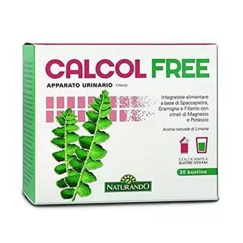 Пищевая добавка Naturando Calcolfree 30 пакетиков Naturando Srl