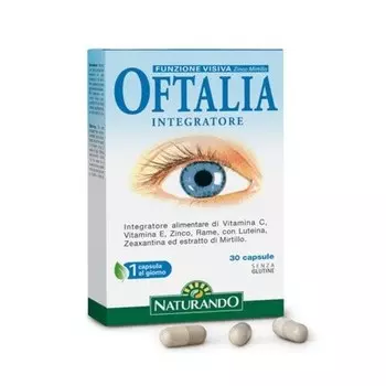 Пищевая добавка Naturando Oftalia 30 капсул Naturando Srl