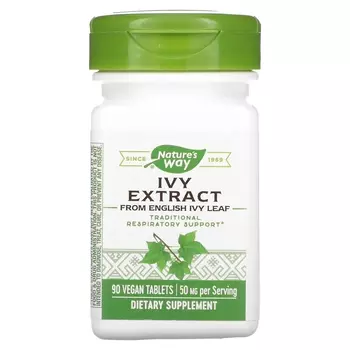 Добавка Nature's Way Ivy Extract 50 мг