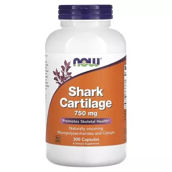 Добавка NOW Foods Shark Cartilage 750 мг