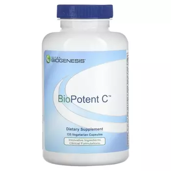 Добавка Nutra BioGenesis BioPotent C, 135 вегетарианских капсул