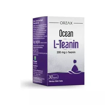 Добавка Ocean L-Theanine 200 мг, 30 капсул