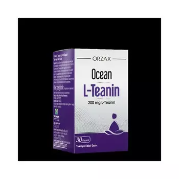 Добавка Ocean L-Theanine 200 мг, 30 капсул