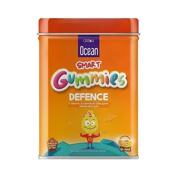 Пищевая добавка Ocean Smart Gummies Defense, 64 таблетки