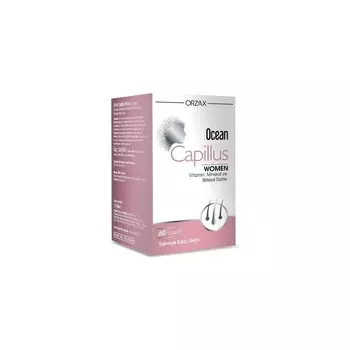 Добавка Orzax Ocean Capillus для женщин, 60 таблеток