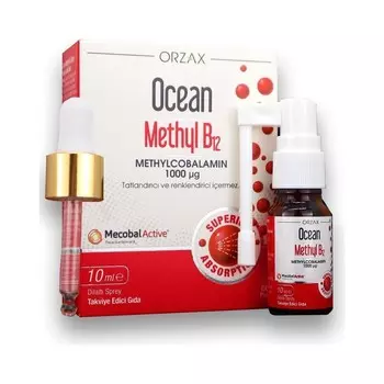 Пищевая добавка Orzax Ocean Methyl B12, 10 мл