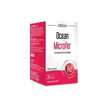 Добавка Orzax Ocean Microfer, 30 таблеток
