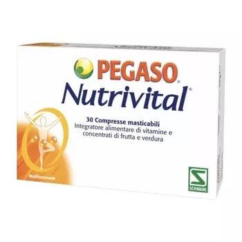Пищевая добавка Pegaso Nutrivital 30 жевательных таблеток Schwabe Pharma Italia Srl