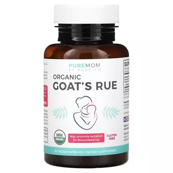 Добавка Pure Co. Pure Mom Organic Goat's Rue, 60 веганских капсул