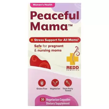 Добавка Redd Remedies Peaceful Mama, 30 капсул