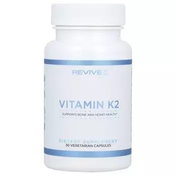 Пищевая добавка Revive Витамин K2, 30 вегетарианских капсул