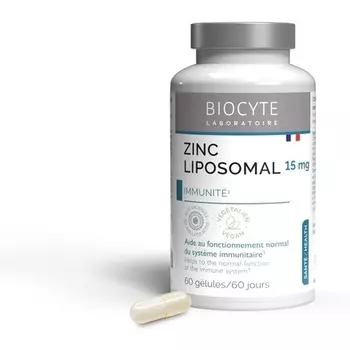 Пищевая добавка с липосомальным цинком для естественной защиты и красоты Biocyte