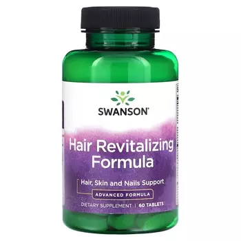 Пищевая добавка Swanson Формула для восстановления волос, 60 таблеток