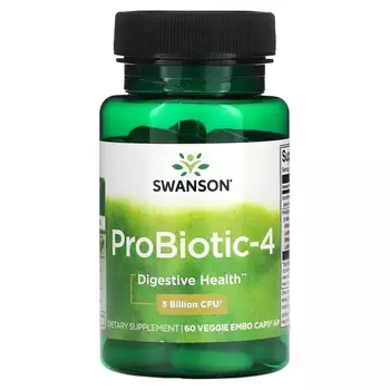 Добавка Swanson Probiotic 4.3 Billion CFU, 60 капсул