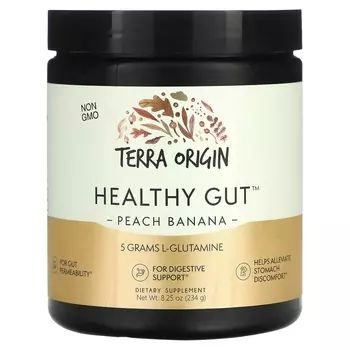 Добавка Terra Origin Healthy Gut персик и банан, 234 г