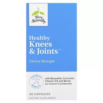 Добавка Terry Naturally Healthy Knees & Joints без ГМО, 60 капсул