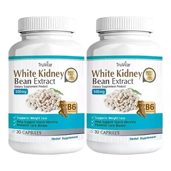 Добавка TruVitar White Kidney Bean Extract, 60 капсул