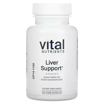 Добавка Vital Nutrients Liver Support, 60 капсул