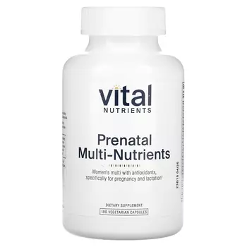 Добавка Vital Nutrients Prenatal Multi-Nutrients, 180 капсул