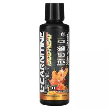Добавка VMI Sports L-Carnitine 1500 Heat персик и манго, 473 мл
