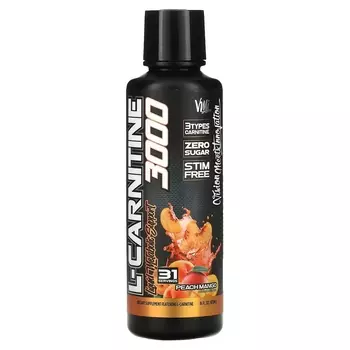 Добавка VMI Sports L-Carnitine 3000 персик и манго, 473 мл