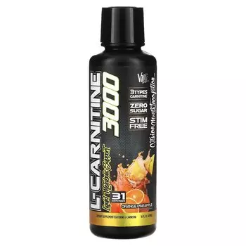 Добавка VMI Sports L-Carnitine 3000 апельсин-ананас, 473 мл