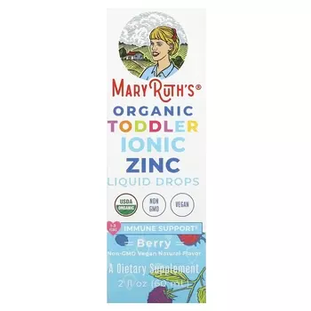 Добавка жидкая MaryRuth's с ионным цинком для малышей, 60 мл