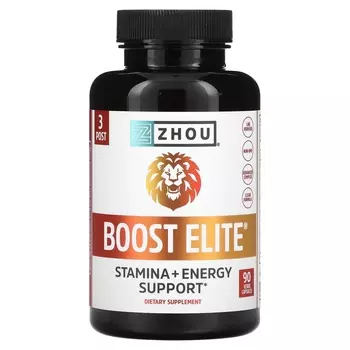 Добавка Zhou Nutrition Boost Elite, 90 растительных капсул