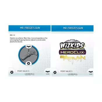 Пистолет мистера Фриза (ограниченное издание) S100 (LE), DC HeroClix - Batman - Singles