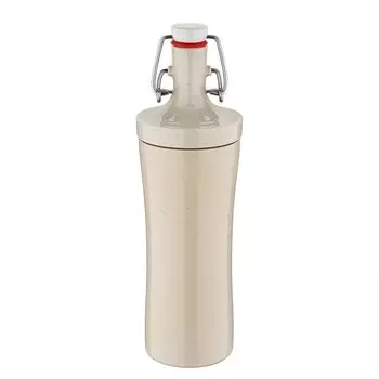 Питьевая бутылка Koziol Plopp To Go, 7x25x7 см цвет nature desert sand