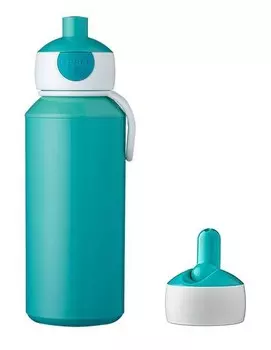 Питьевая бутылка Mepal Pop+Flip-Up Deckel Campus, 1x1x7 см, бирюзовый