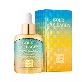Питательная ампульная сыворотка FarmStay Gold Collagen Anti-Age