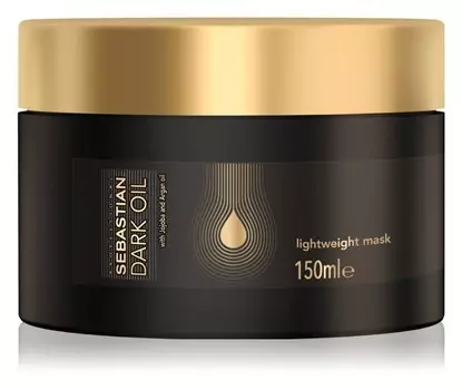 Питательная маска для придания блеска и смягчения волос Sebastian Professional Dark Oil