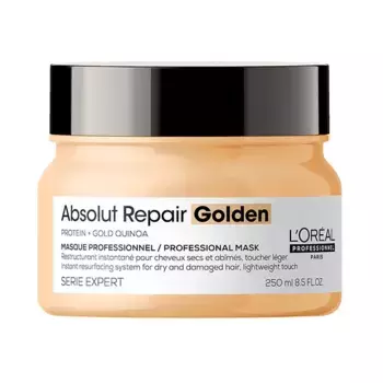 Питательная маска для сухих и поврежденных волос Absolut Repair Golden Mask L'Oreal, 250 ml