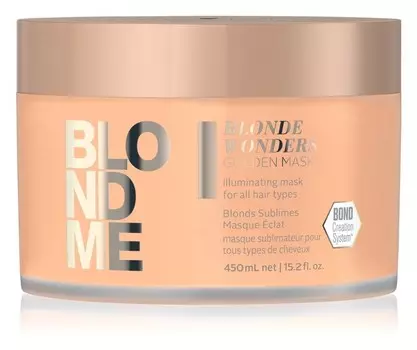 Питательная маска для волос, которая обновляет и регенерирует Schwarzkopf Professional Blondme Blonde Wonders