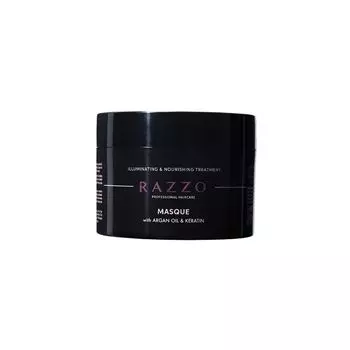Питательная маска для волос Razzo Haircare Masque With Argan Oil & Keratin, 250 мл