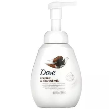 Питательная Пенка Dove для мытья рук, кокосовое и миндальное молоко, 300 мл