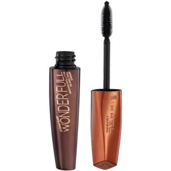 Питательная тушь для ресниц с аргановым маслом экстра-черная, 12 мл Rimmel Wonder'Full