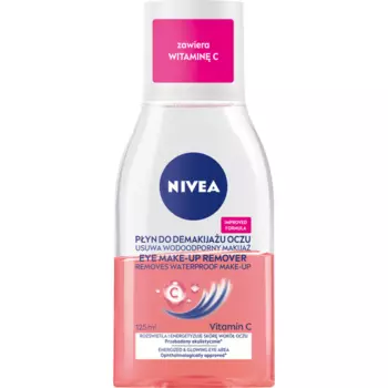 Питательное двухфазное средство для снятия макияжа с глаз, 125 мл Nivea