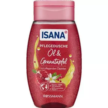 Питательное масло для душа и гранат ISANA, 250 ml