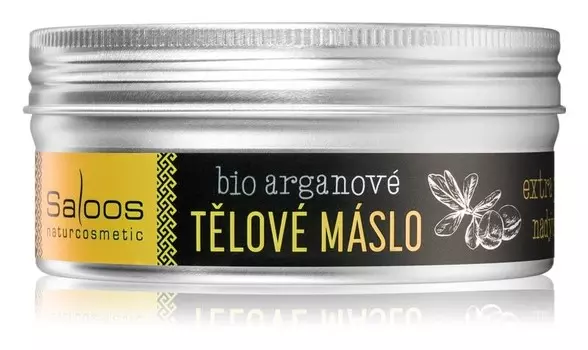 Питательное масло для тела с аргановым маслом Saloos Bio Butter