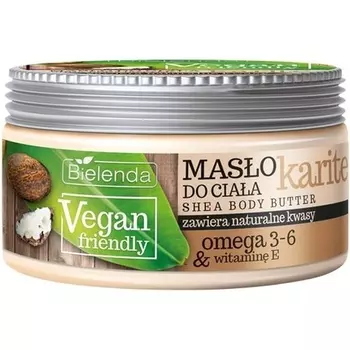 Питательное масло для тела Vegan Friendly с маслом ши и омега-3-6, 250 мл, Bielenda