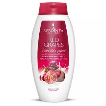 Питательное молочко для тела, 250 мл Afrodita, Red Grapes