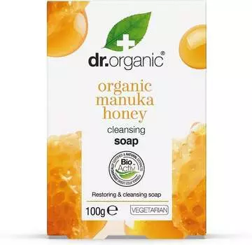 Питательное мыло с органическим медом манука, 100 г Dr.Organic Manuka Honey
