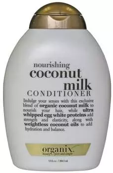 Питательный бальзам с кокосовым молоком, 385 мл Organix, Nourishing Coconut